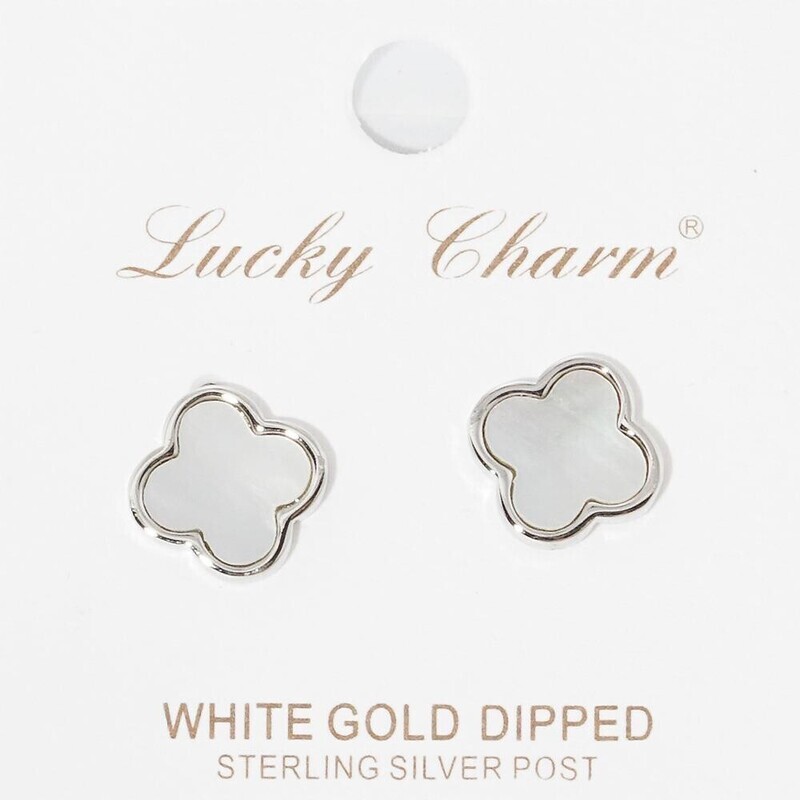 PE-2439   Lucky Charmed Dipped Earrings