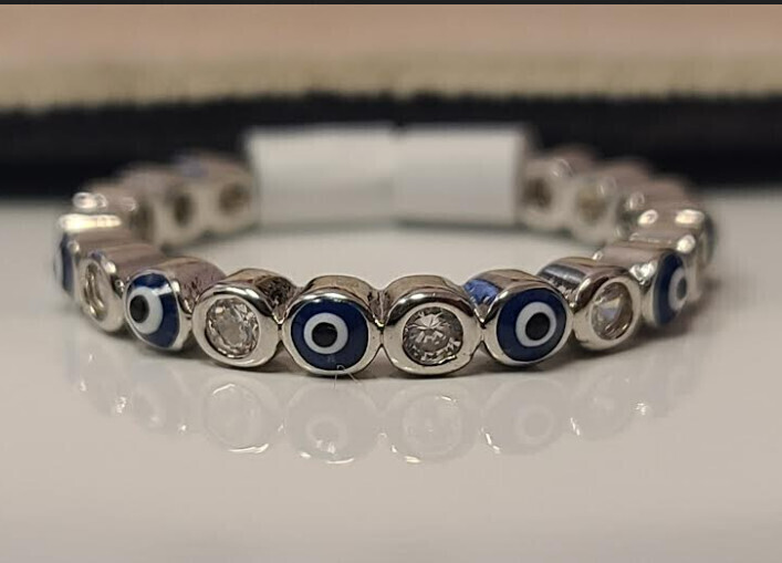 RF316   All Around Evil Eye Ring
