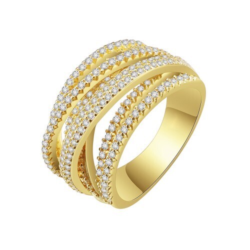 RS2055     Brass CZ Ring