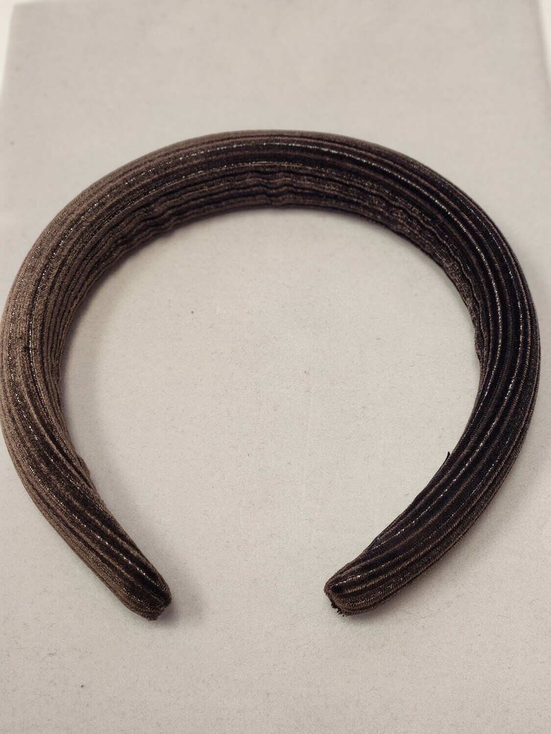 Puffy Headband, Color: Brown
