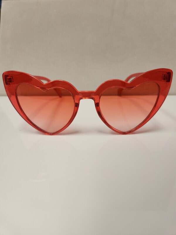 Monochromatic Crystal Color Cat Eye Sunglasses    
