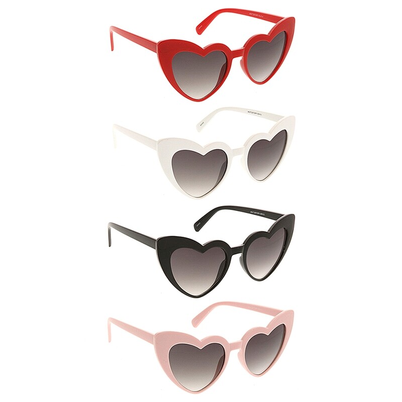 SG-7339   Chic Heart Sunglasses