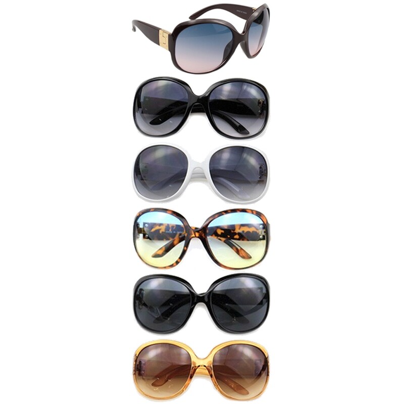SG-89393   Fashion Butterfly Round Sunglasses   