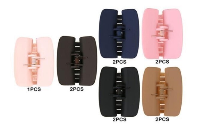 Fashion Rectangle Hair Clip Claw   Solid