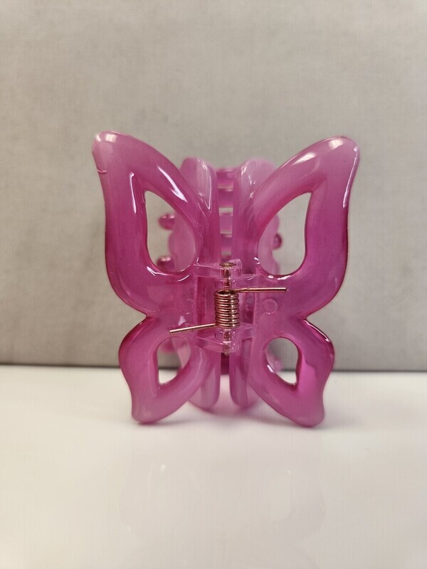 Fashion Butterfly Hair Claw   Shiny