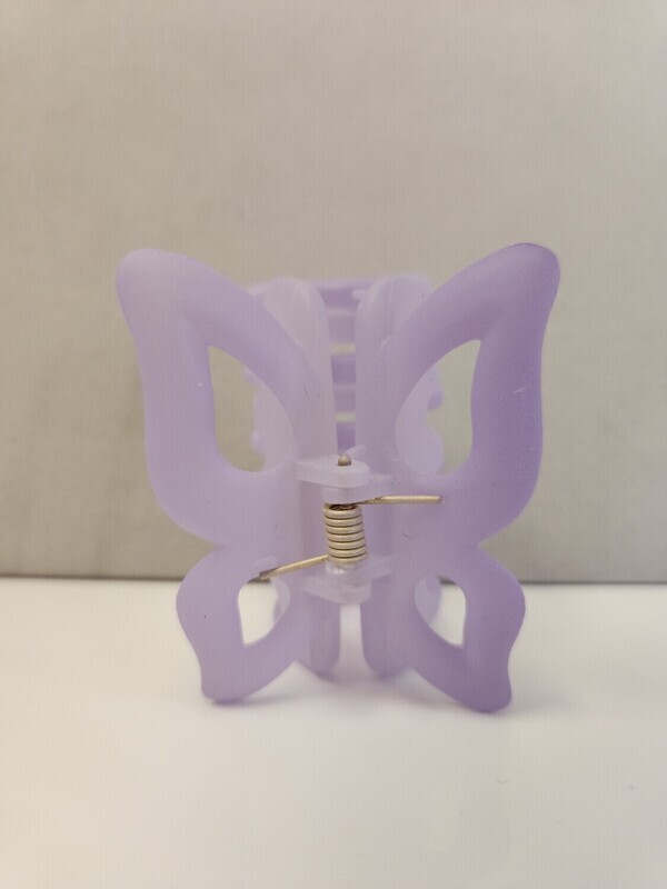 Fashion Butterfly Hair Claw   Frosted