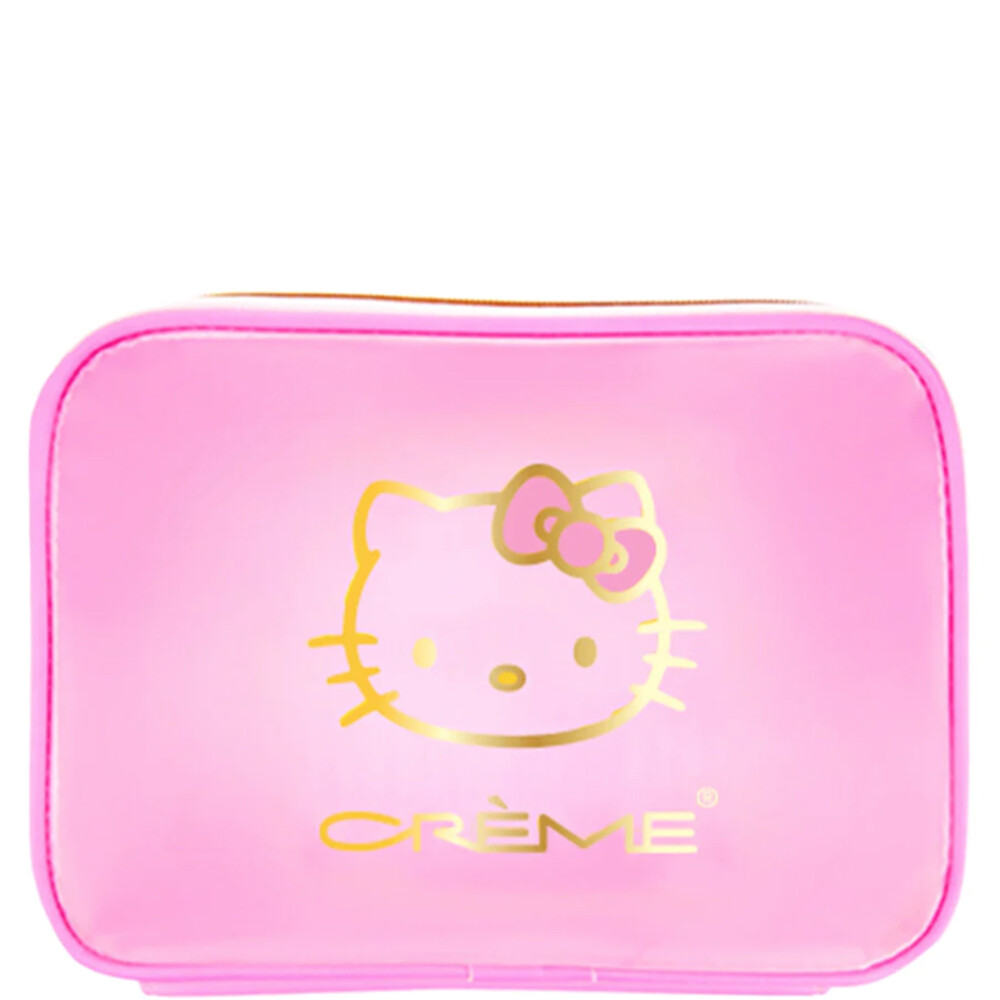 HKTC-9196   The Creme Shop Hello Kitty Perfect Pink Travel Case