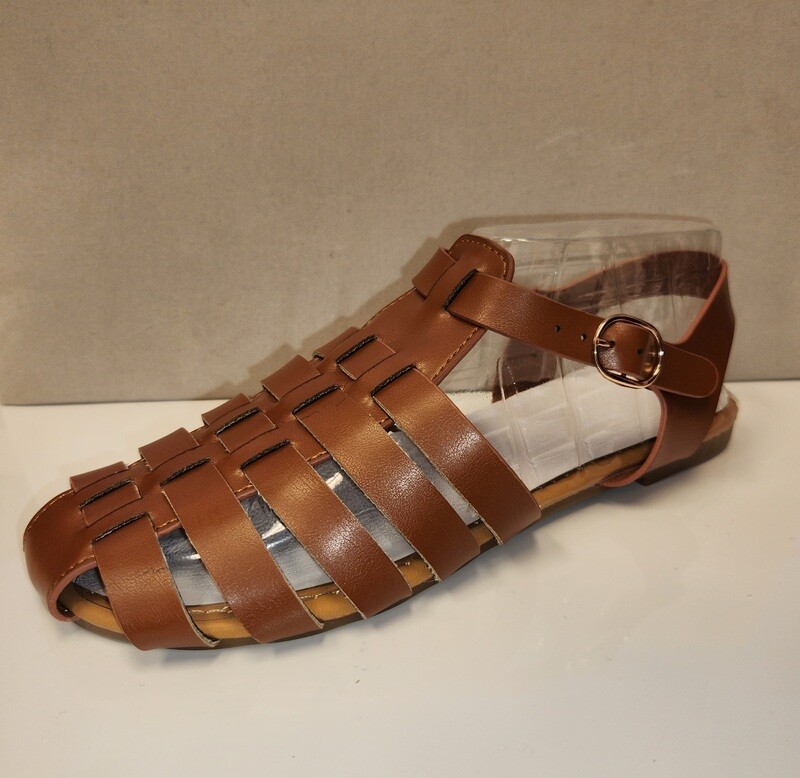 Martina-01-JP-18   Greek Roman Leather Sandal