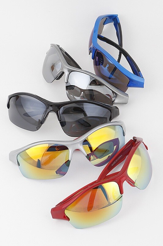 PS4078   Curve Polorized Sports Sunglasses