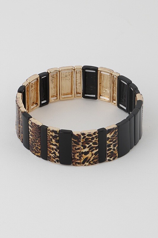 JCB1815   Leopard Bracelet