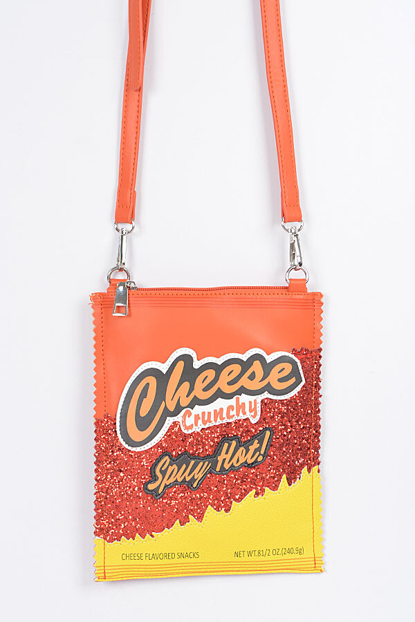 HPC5826   Novelty Crossbody Bag   Cheetos