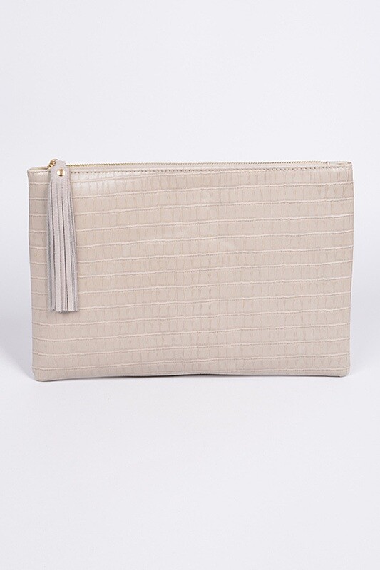 PPC7185   Shine Leather Clutch