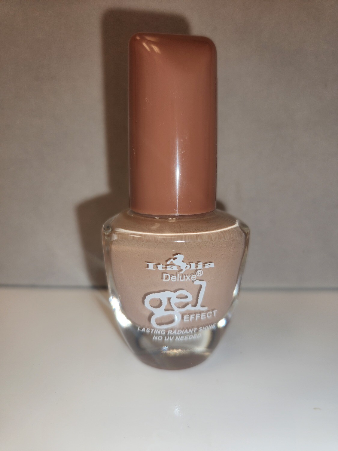 Italia Deluxe Gel Effect Nail Polish     Natural Beige