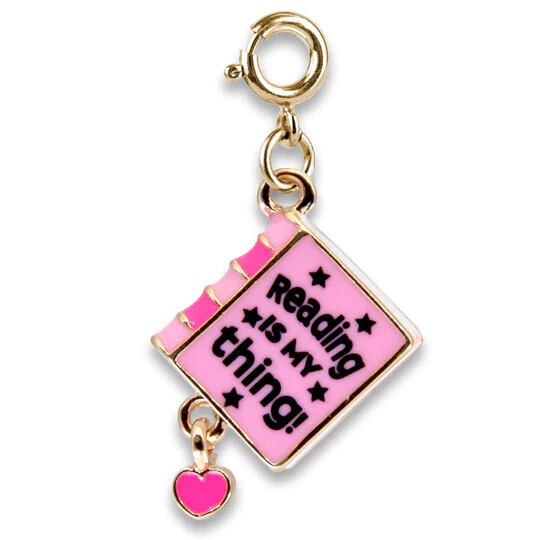 Charm It!   Gold Book Charm
