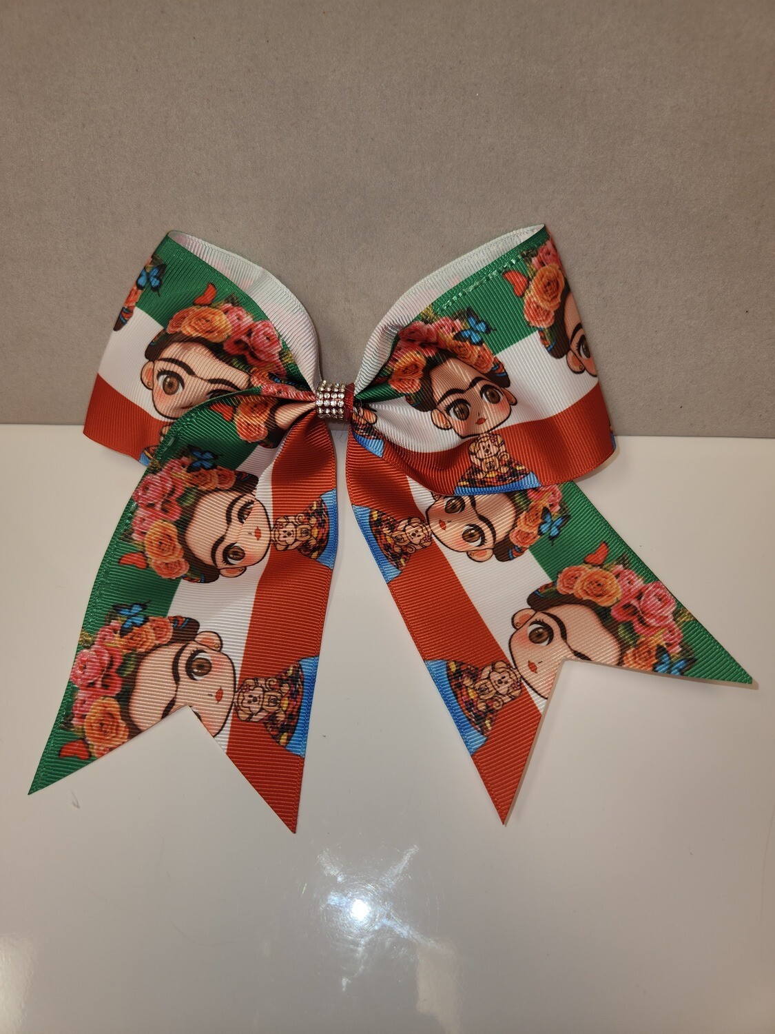 Hair Bow   Frida   Flag