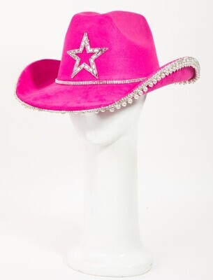 MMT9122 Pearl and Rhinestone Cowboy Hat