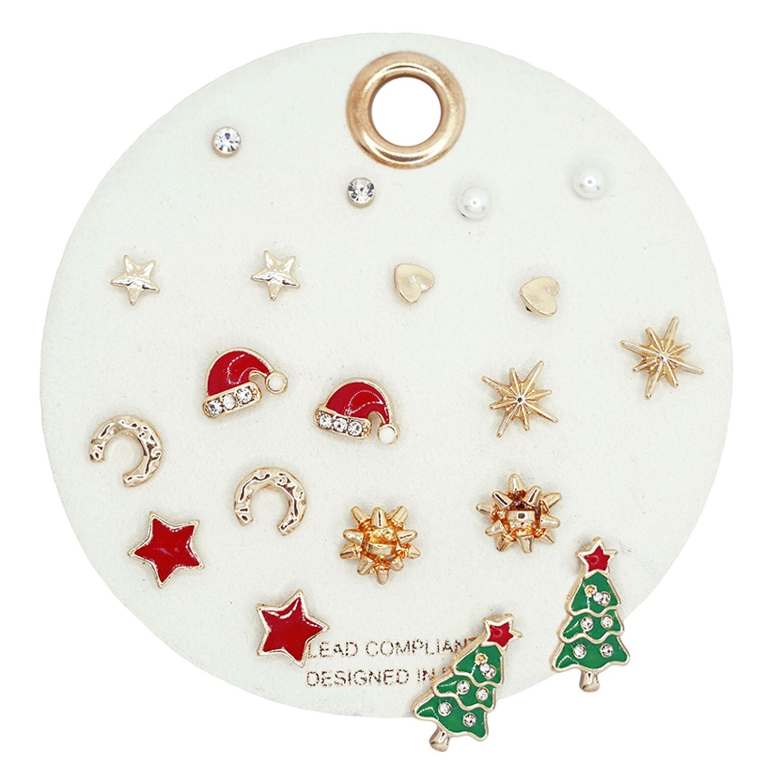 ED-10288 Christmas Stud Earring Set
