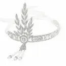 HPOO459-SVCL The Great Gatsby Tiaras Silver