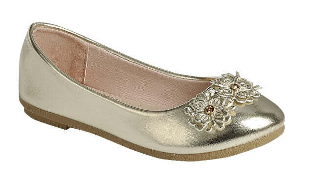 Mika-88K Kids Floral Design Flats