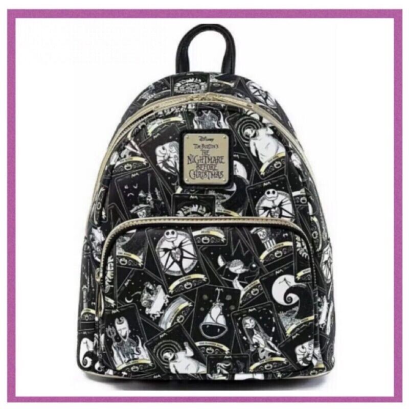 Nightmare Before Christmas Tarot Card Loungefly Mini Backpack