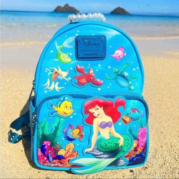 Exclusive Loungefly the Little Mermaid Ariel Under the Sea Mini Backpack