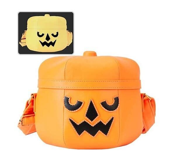 Loungefly X McDonald&#39;s Halloween Happy Meal Crossbody Pumpkin *Glow In Dark*