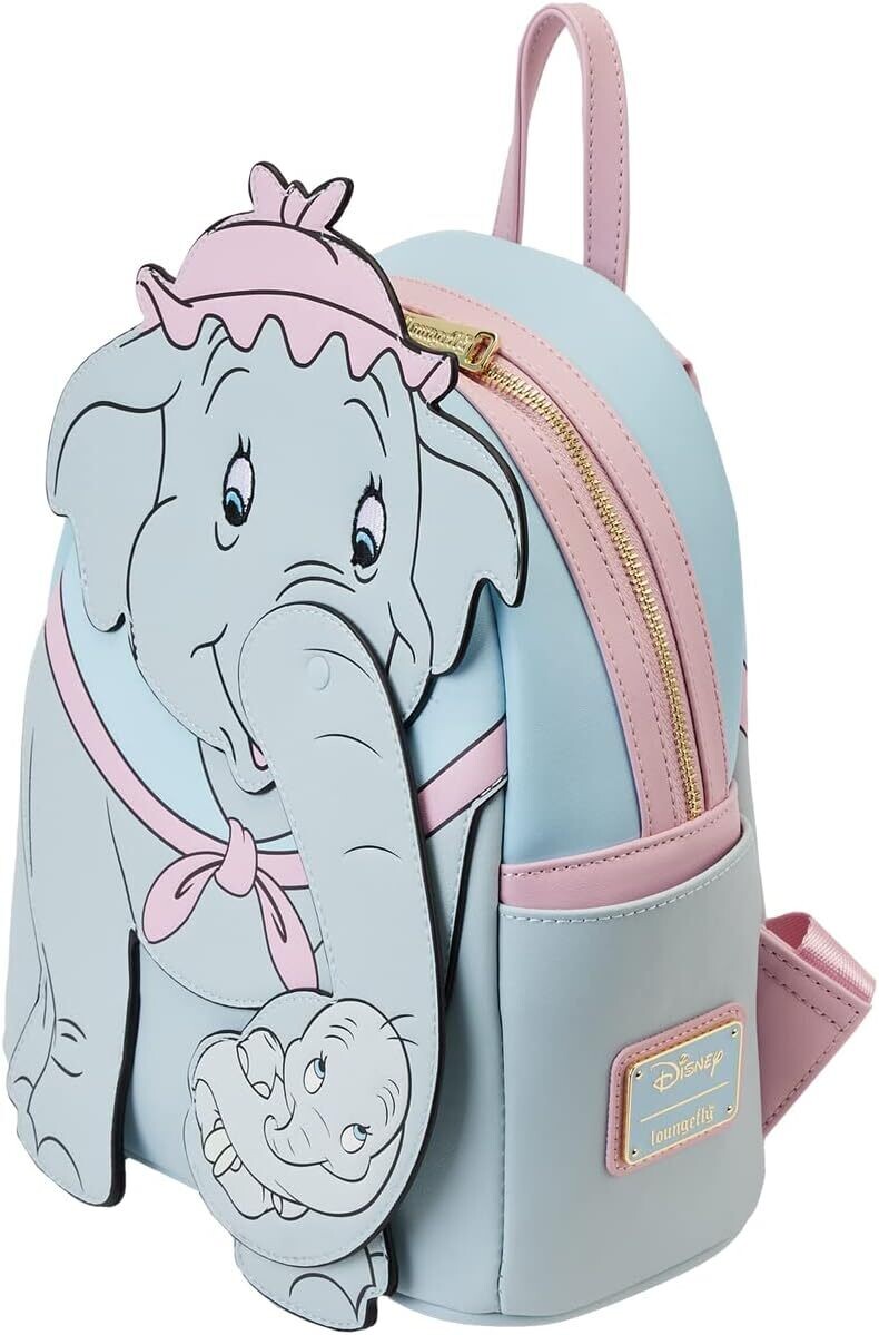 Loungefly Disney Dumbo Mrs. Jumbo Cradle Trunk Mini Backpack