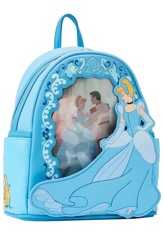 Loungefly Disney Cinderella Princess Lenticular Series Mini Backpack