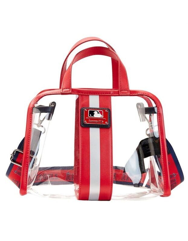 LOUNGEFLY x MLB LA Angels Stadium Crossbody Bag with Pouch