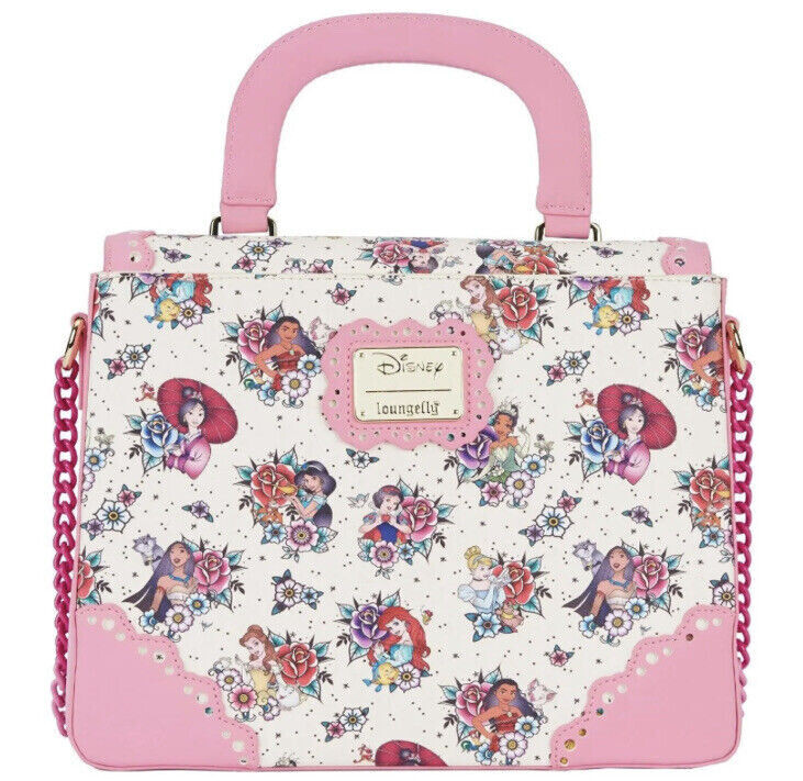 Loungefly Disney Princess Tattoo Crossbody Bag