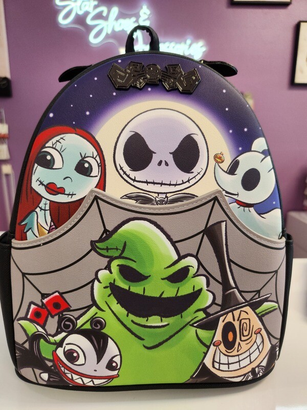Loungefly Disney Nightmare Before Christmas Chibi Mini Backpack