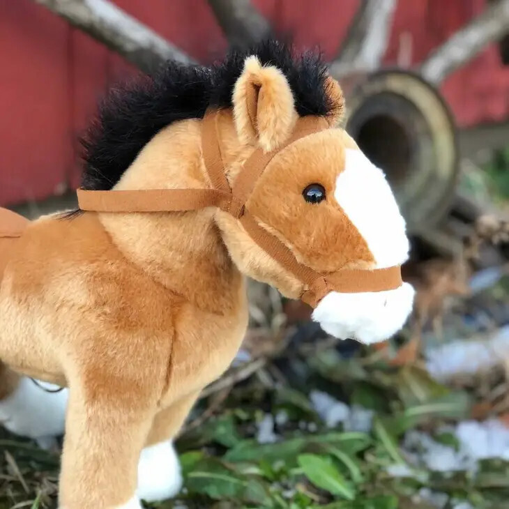 17 Inch Copper Penny Golden Brown Horse
