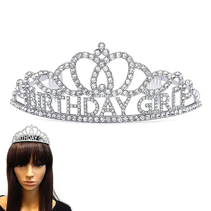 Happy Birthday Crown Tiara