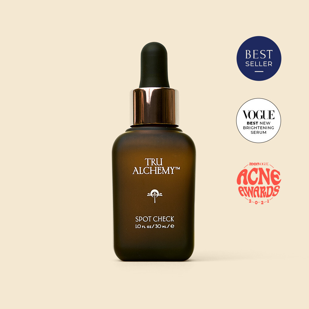 SPOT CHECK ALL-OVER BRIGHTENING SERUM + DARK SPOT CORRECTOR TO EVEN TONE + LIGHTEN