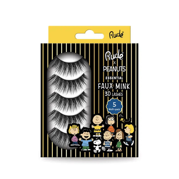 Peanuts Essential Faux Mink 3D Lashes - 5 Multi-pack