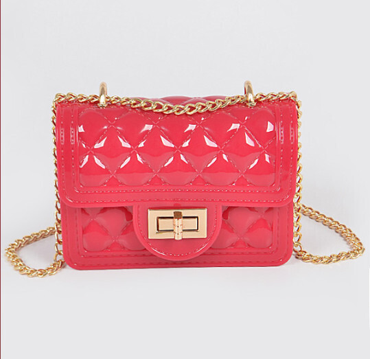 Jelly Mini Crossbody Bag Fuschia