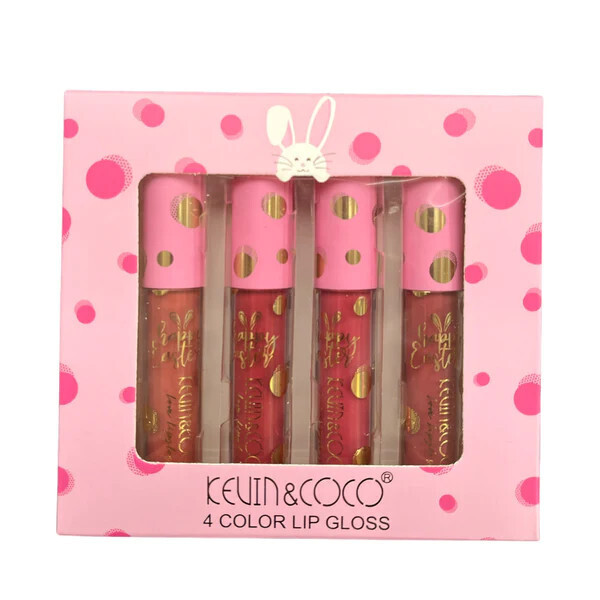 Kevin &amp; Coco 4 Color Lip Gloss