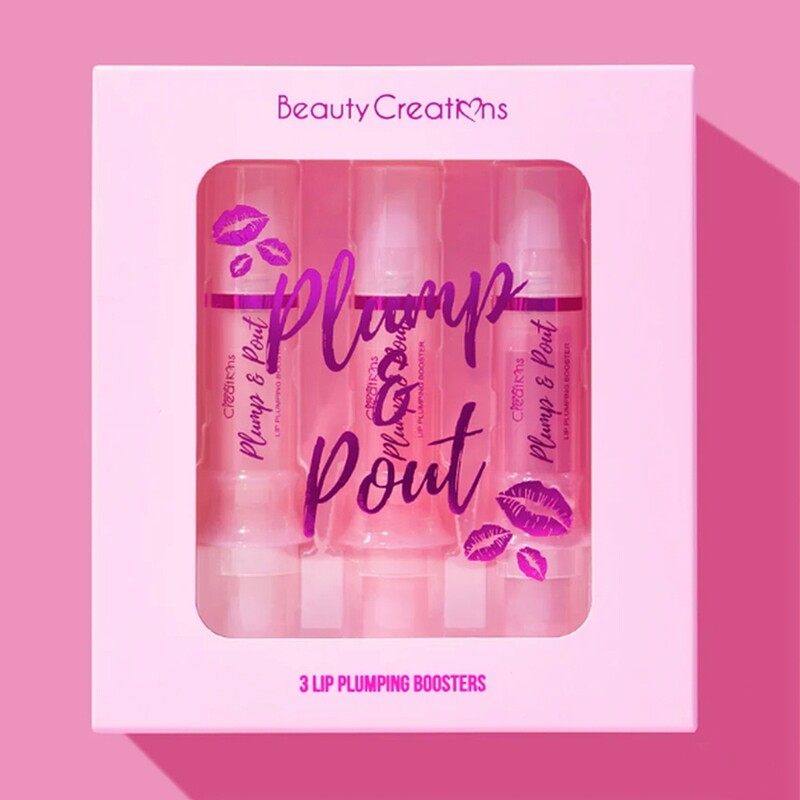 Beauty Creations Plump &amp; Pout Lip Plumping Booster Set (3 UNITS)