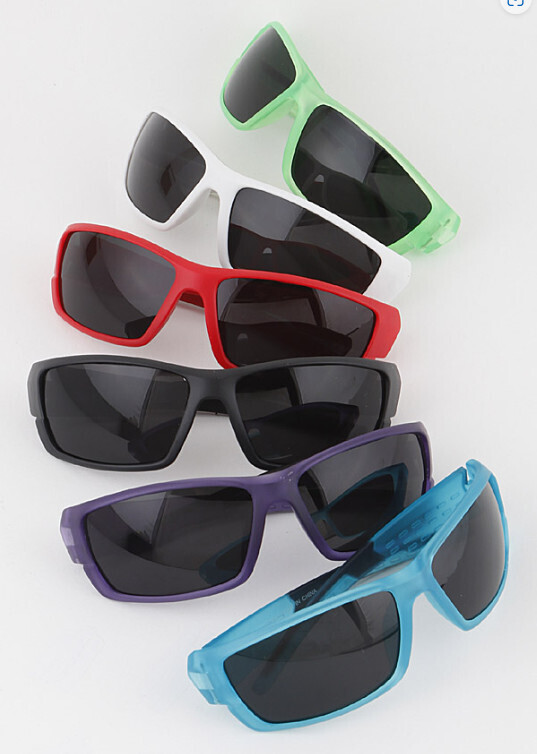 KCH63 Kids Curved Sports Sunglasses
