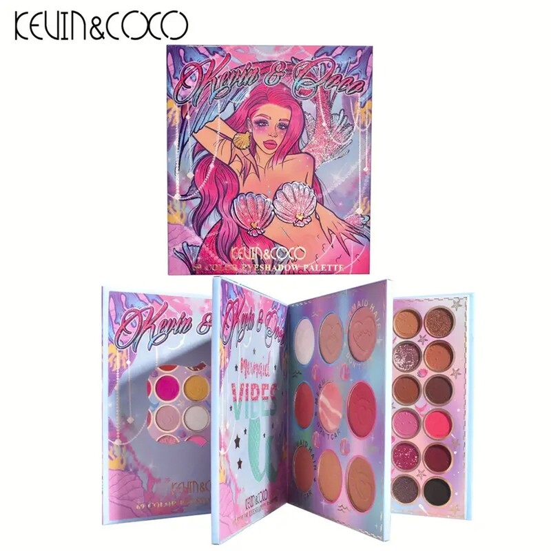 JCO-0015 Kevin &amp; Coco Mermaid Eyeshadow Palette