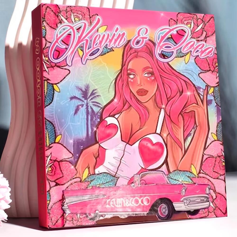 JCO-0014  Kevin &amp; Coco 69 Color Eyeshadow Palette
