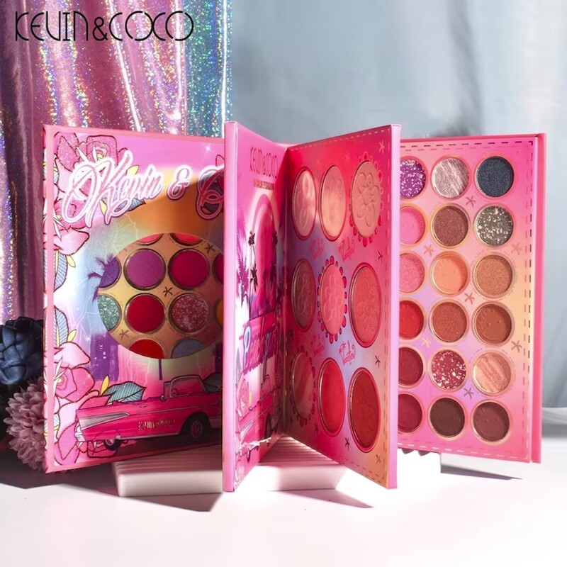JCO-0014  Kevin &amp; Coco 69 Color Eyeshadow Palette