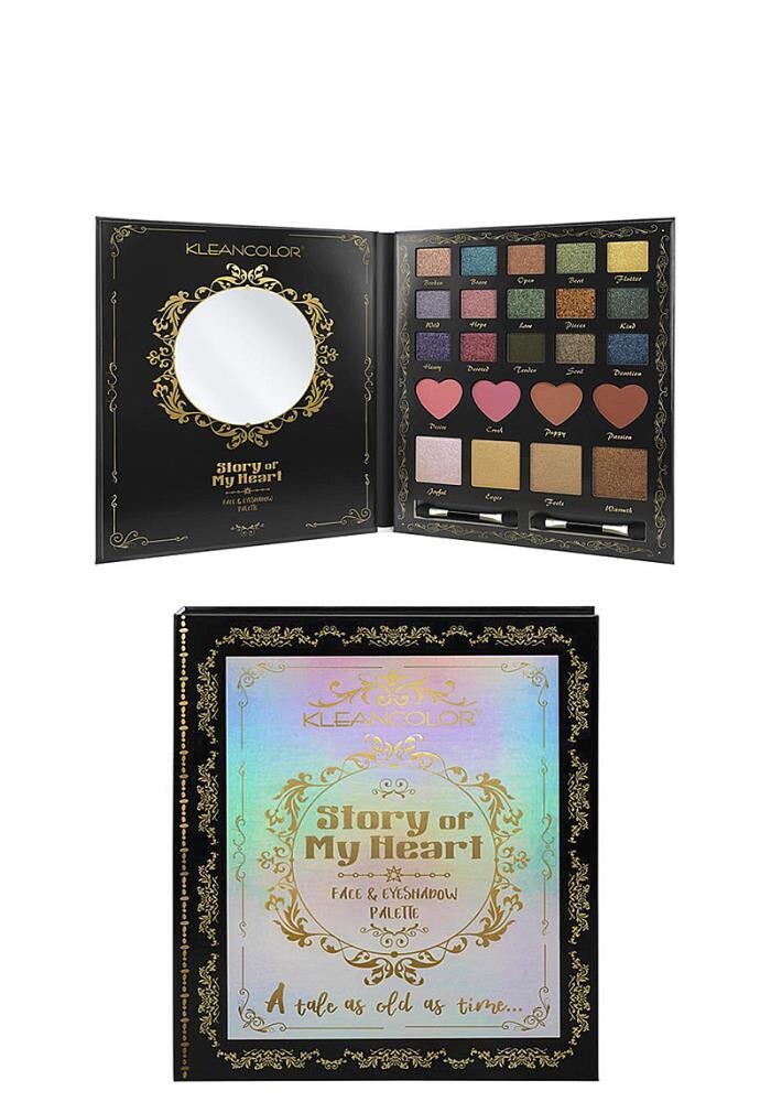 Story of My Heart Face and Eyeshadow Book Palette