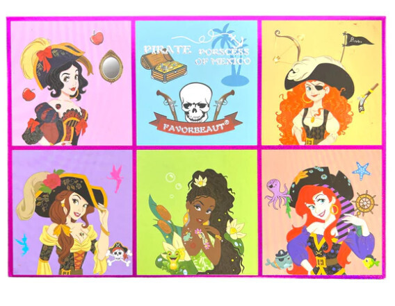 Favor Beauty Pirate Princess of Mexico 54 Color Palette