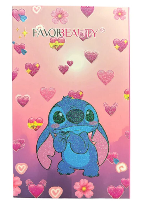 Favor Beauty Blue Alien Hearts 18 Color Palette