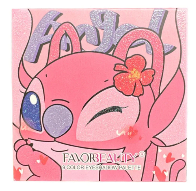 Favor Beauty Pink Alien Hearts 9 Color Palette
