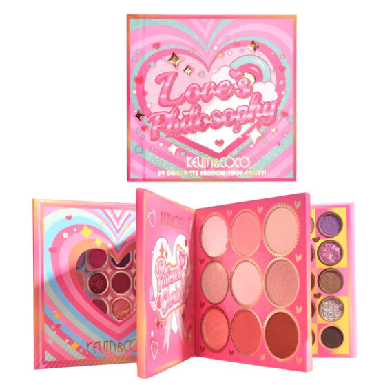 Kevin &amp; Coco's Love's Philosophy 59 Color Eyeshadow &amp; Face Palette
