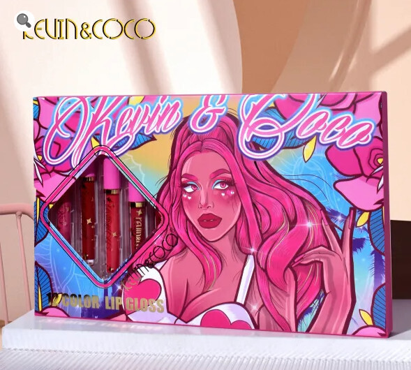 Kevin &amp; Coco Heart Eyes 12 Color Lip Gloss