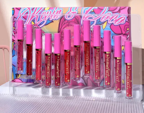 Kevin &amp; Coco Heart Eyes 12 Color Lip Gloss
