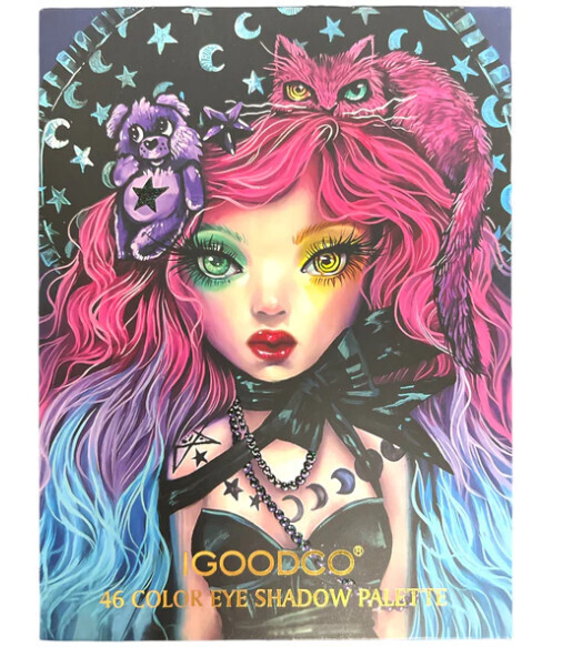 IGOODCO Girl and Cat 46 Color Eyeshadow Palette